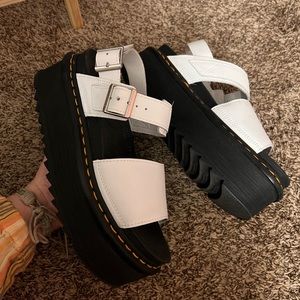 dr. martens platform sandals